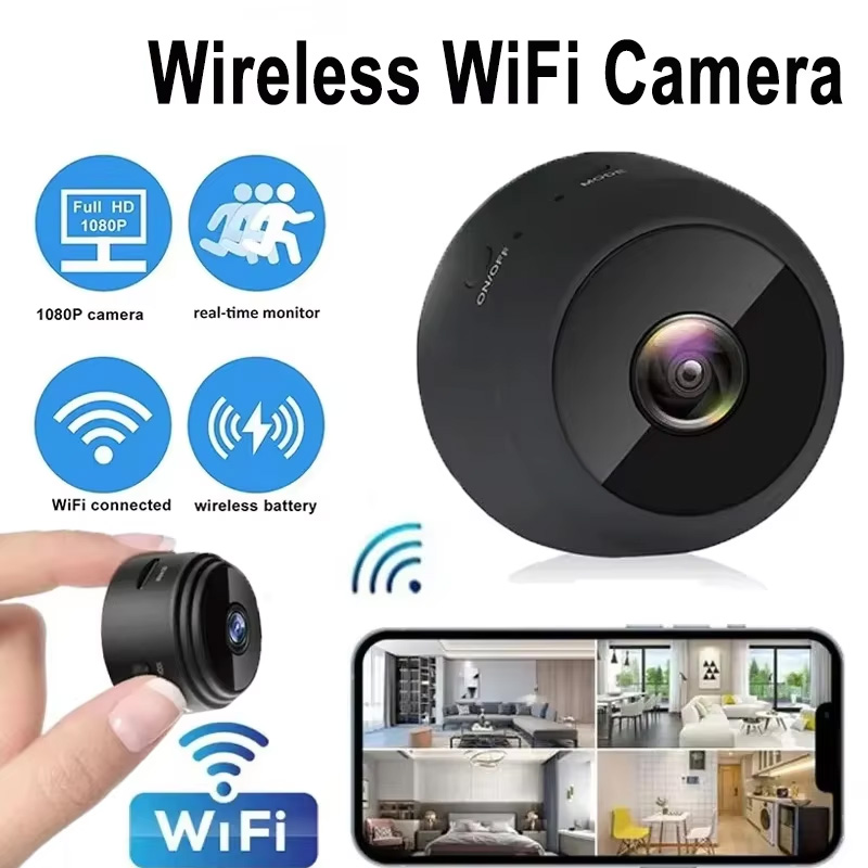 Home Security Cameras Wireless - New A9 Camera Wifi 1080p HD