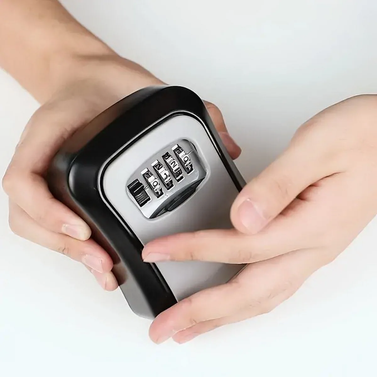 Home Security Key Box - Waterproof Portable Combination Key Lock Box