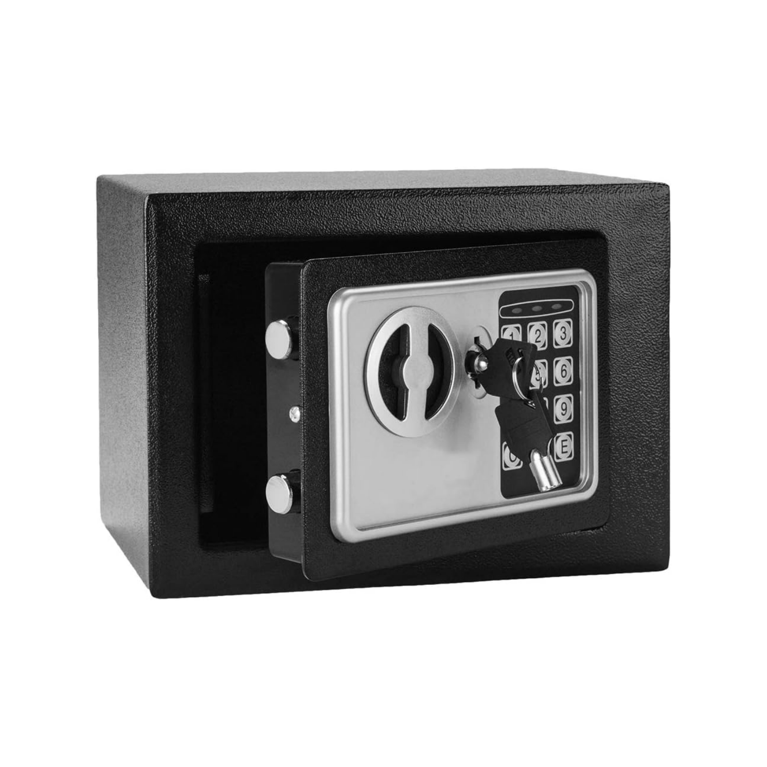 Home Security Key Box - Key & Electronic Lock Black Security