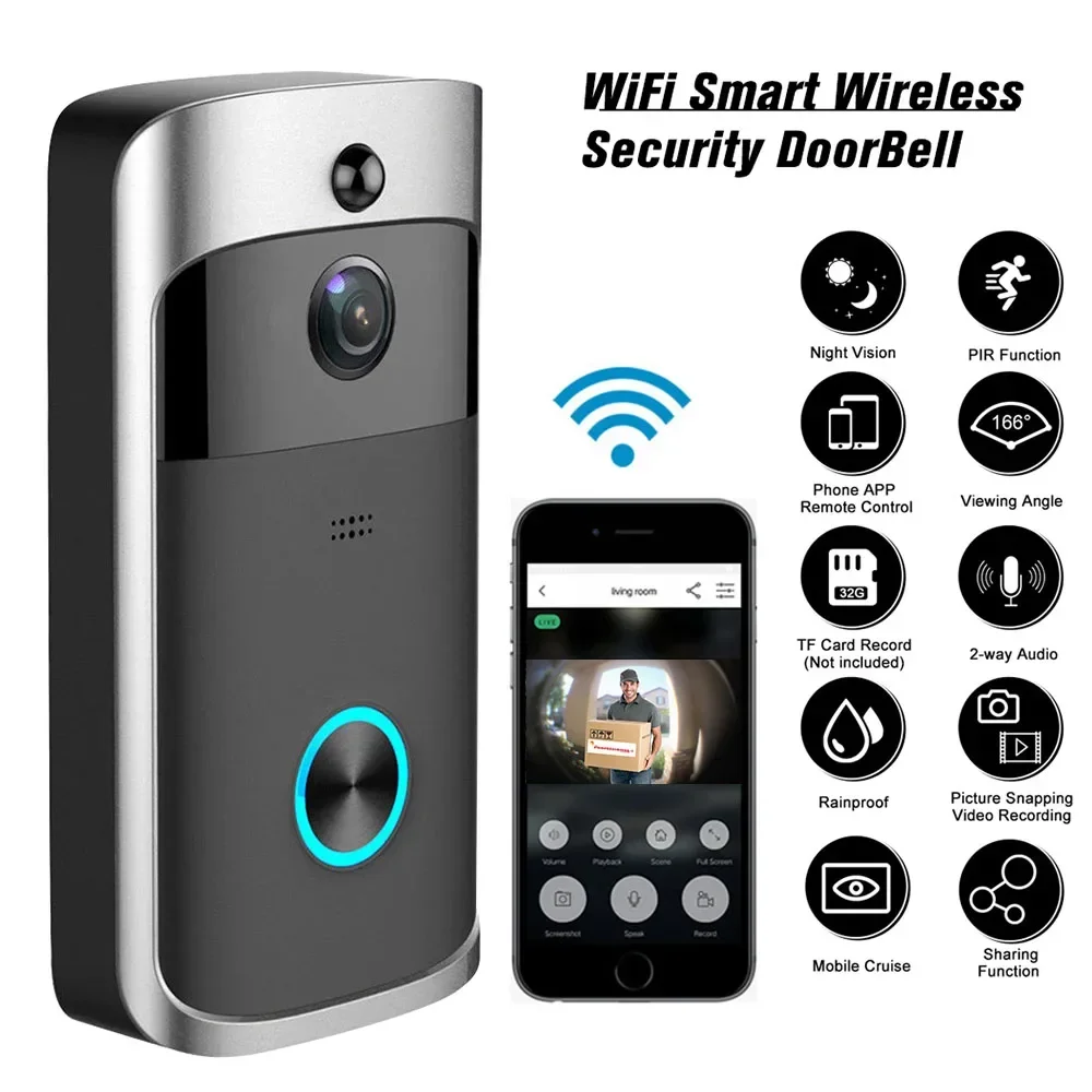 Home Security Camera Installation - 720P HD Smart Home Wireless WIFI