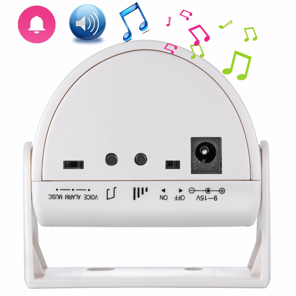 Home Security For Doors - 32 Songs Welcome Infrared Chime Doorbell