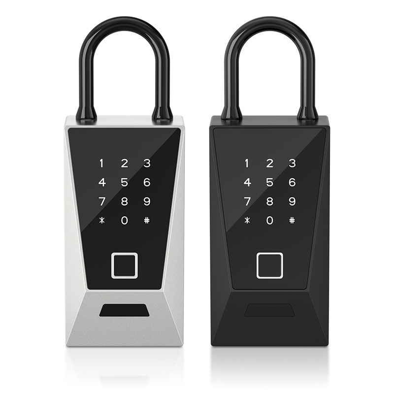 Home Security Key Box - Smart Password Fingerprint IC Card Key