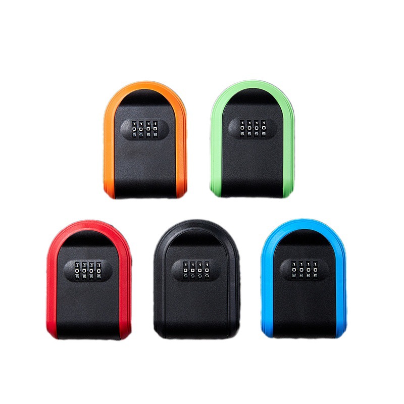 Home Security Key Box - Plastic Key Box with Password Lock