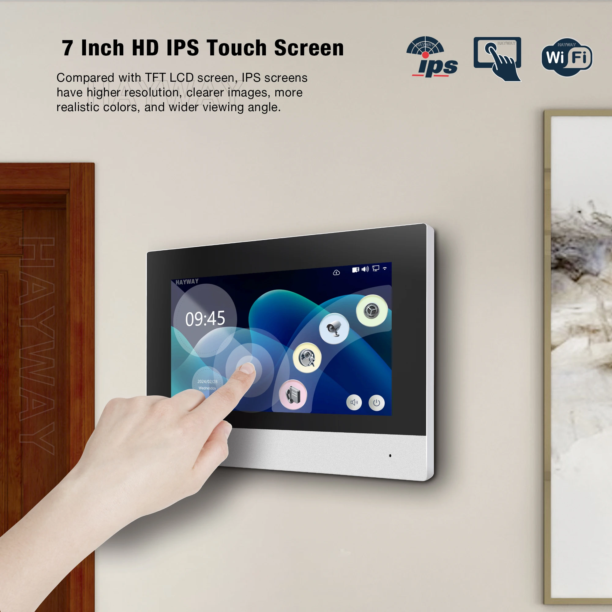 2 Wires Smart Home Tuya Wifi 1 - Home Security Cameras Uk review and price