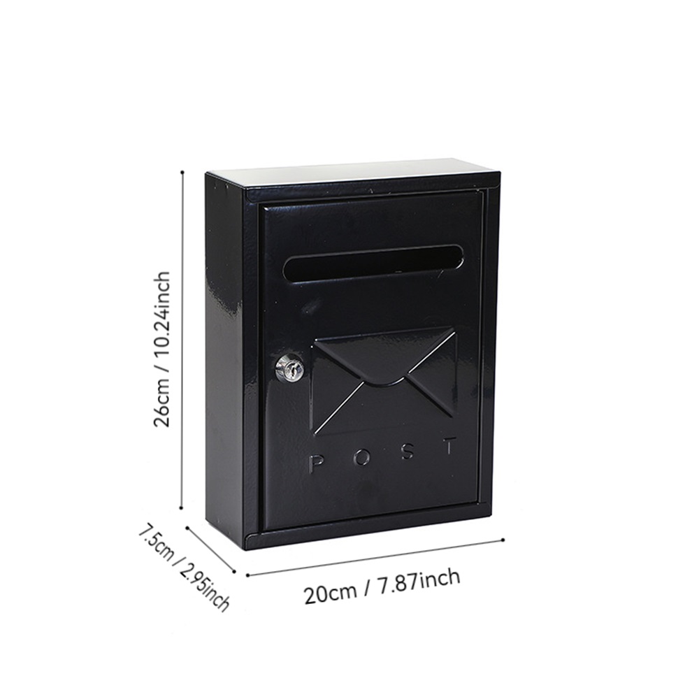 Secure Key-Lockable Metal Mail - Home Security Key Box review and price