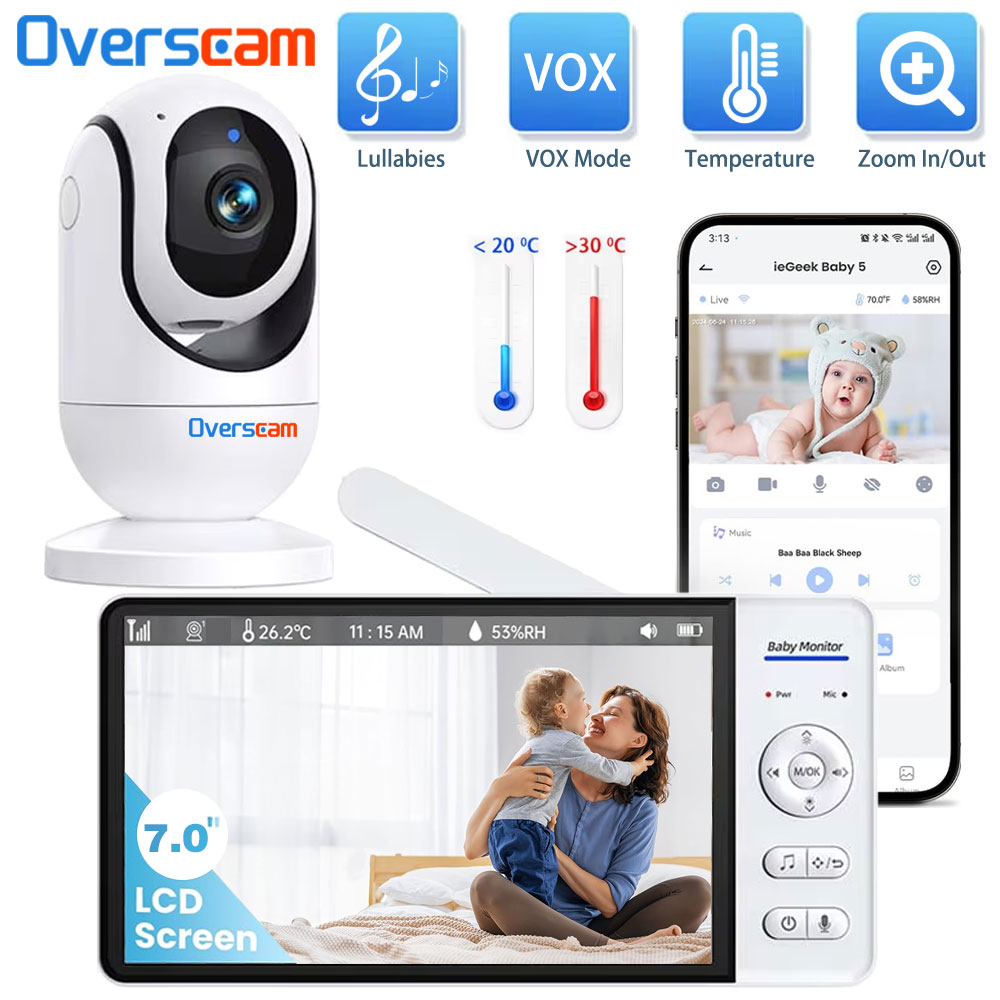 7.0 Inch Screen Baby Monitor 5 - Home Security Cameras Uk review and price