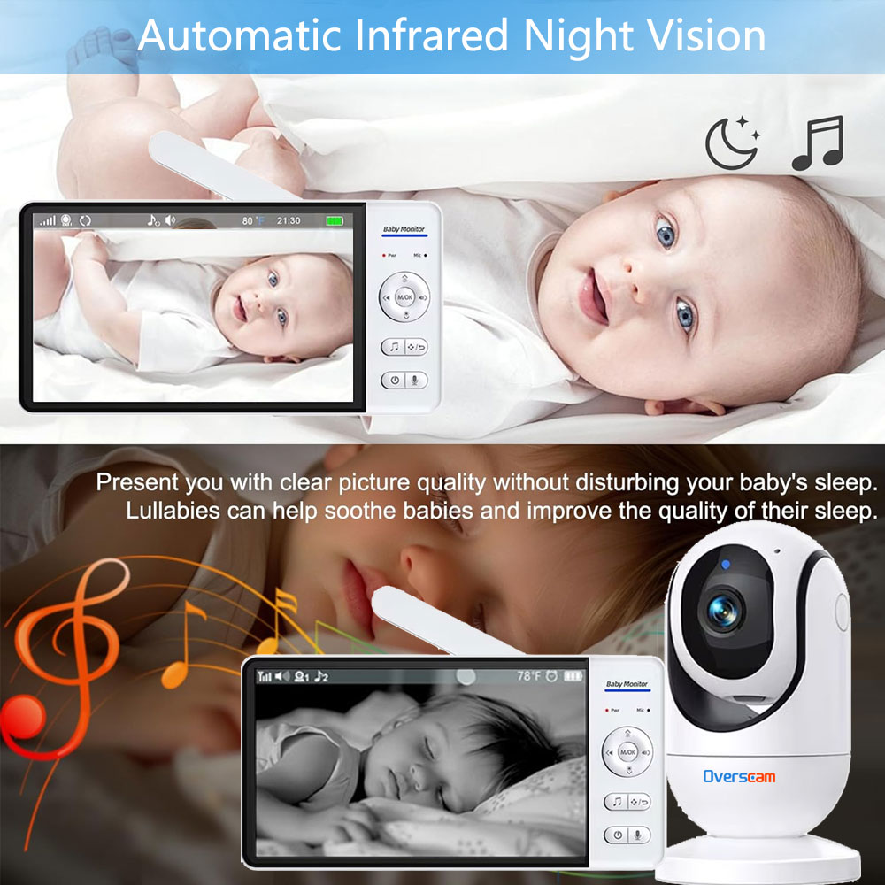 7.0 Inch Screen Baby Monitor 5 - Home Security Cameras Uk review and price