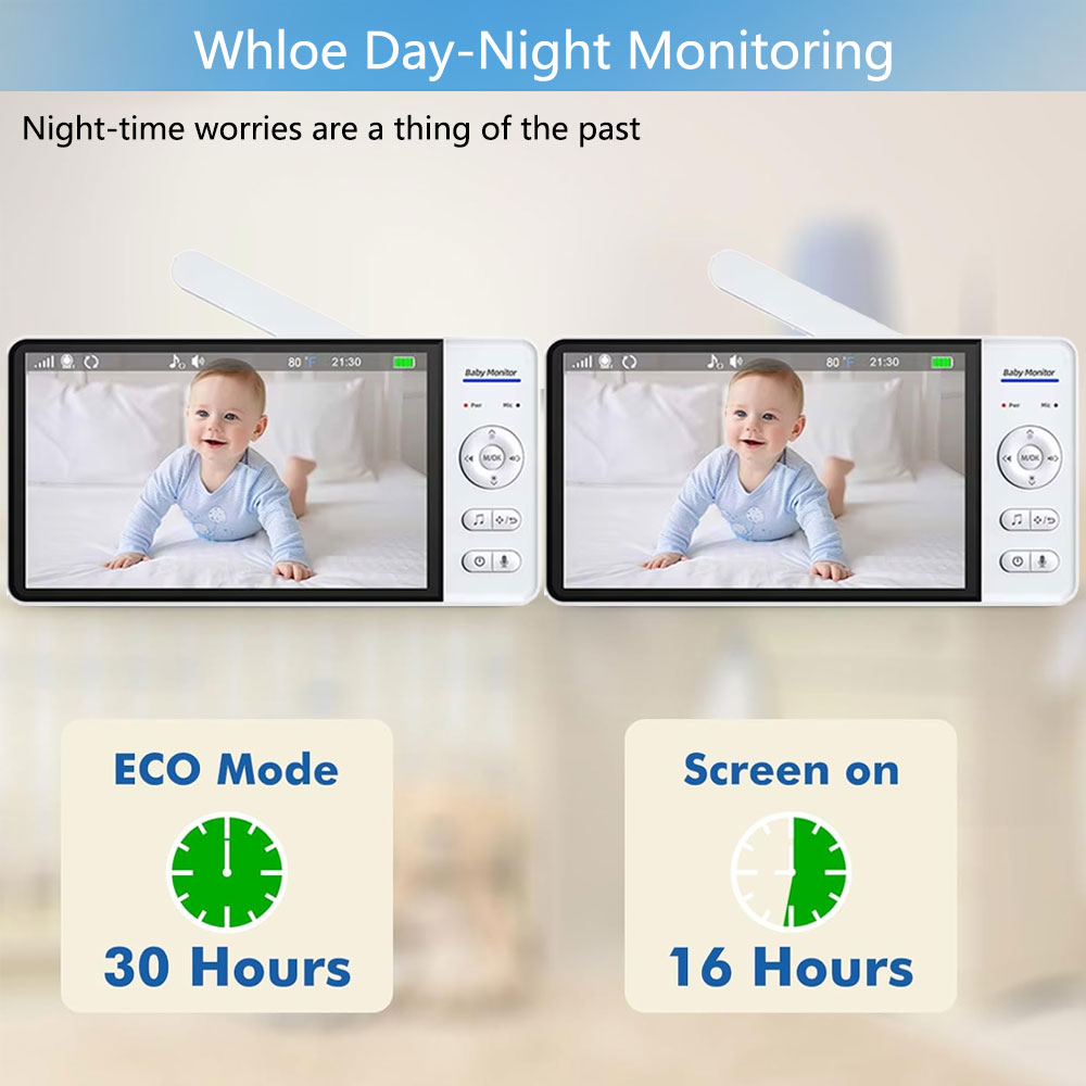 7.0 Inch Screen Baby Monitor 5 - Home Security Cameras Uk review and price