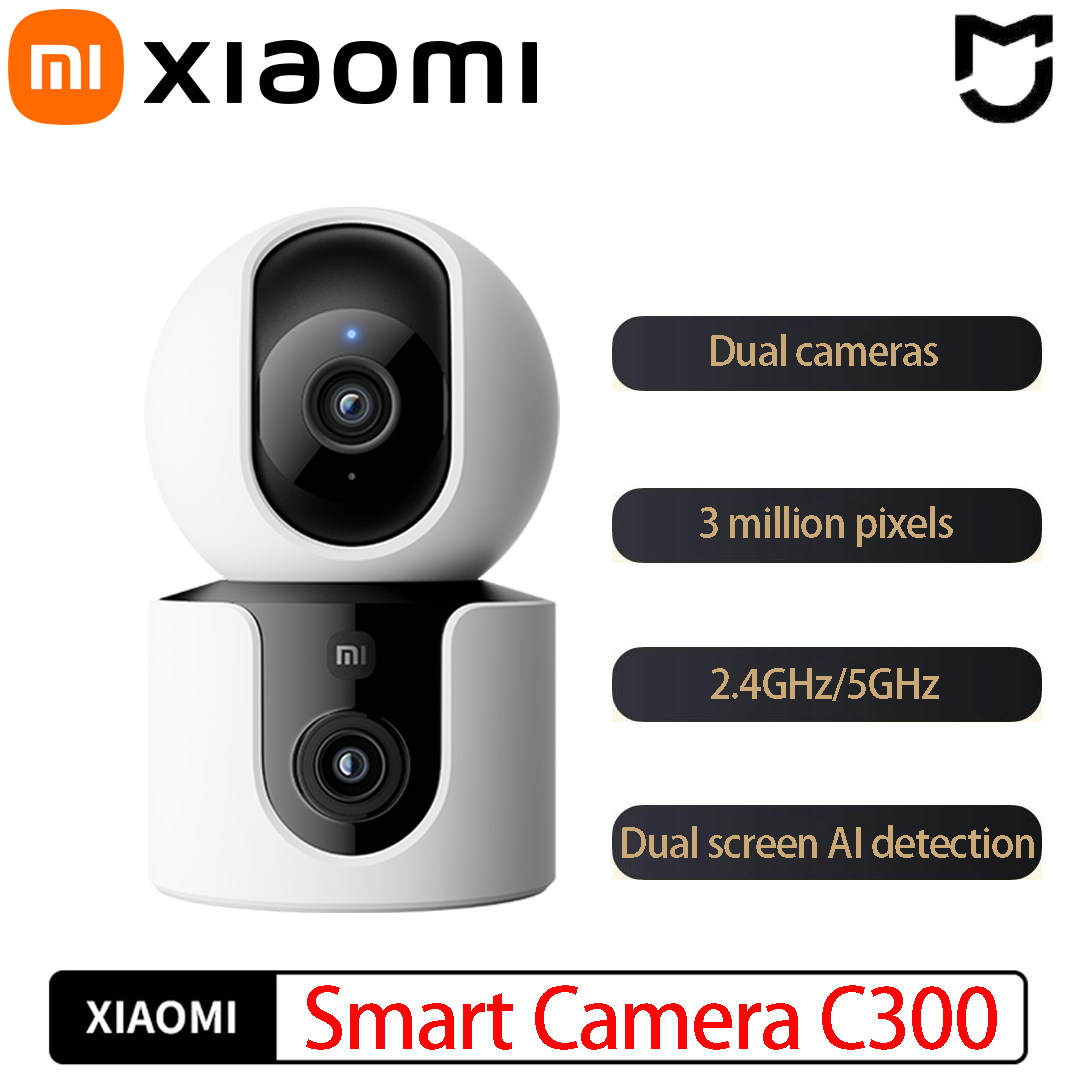 Xiaomi C300 Smart Camera Dual  - Home Security Camera Xiaomi Mi 360 review and price