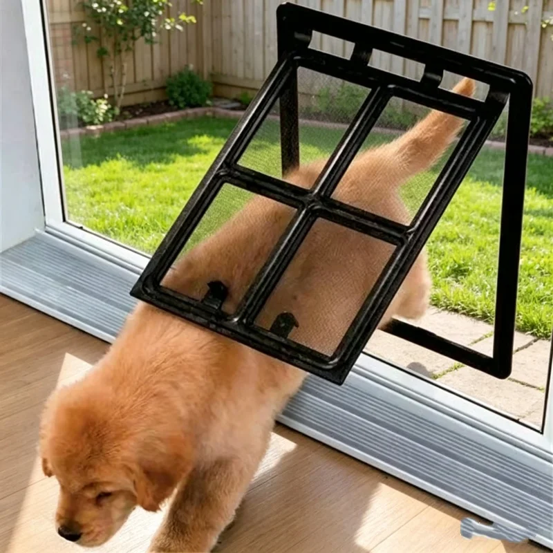 Pet Screen Door Lockable Plast - Home Security Fence review and price