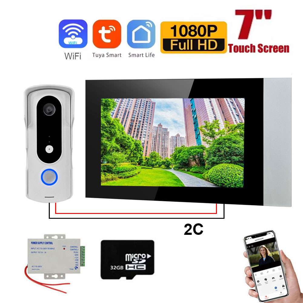 2 Wire Smart Home Tuya Wifi 10 - Home Security Cameras Uk review and price