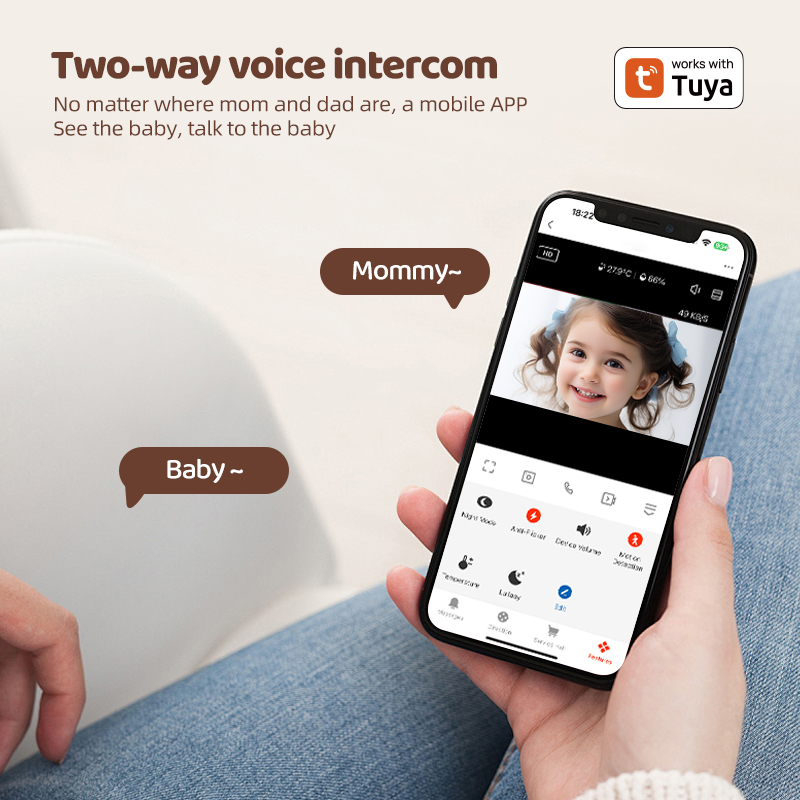 Baby Monitor Graffiti APPWiFi  - Home Security Cameras Uk review and price
