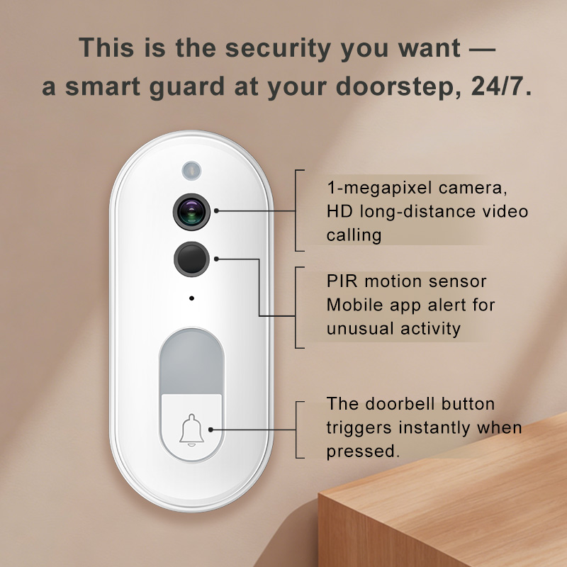 Tuya Smart Video Doorbell Wire - Home Security Technician review and price
