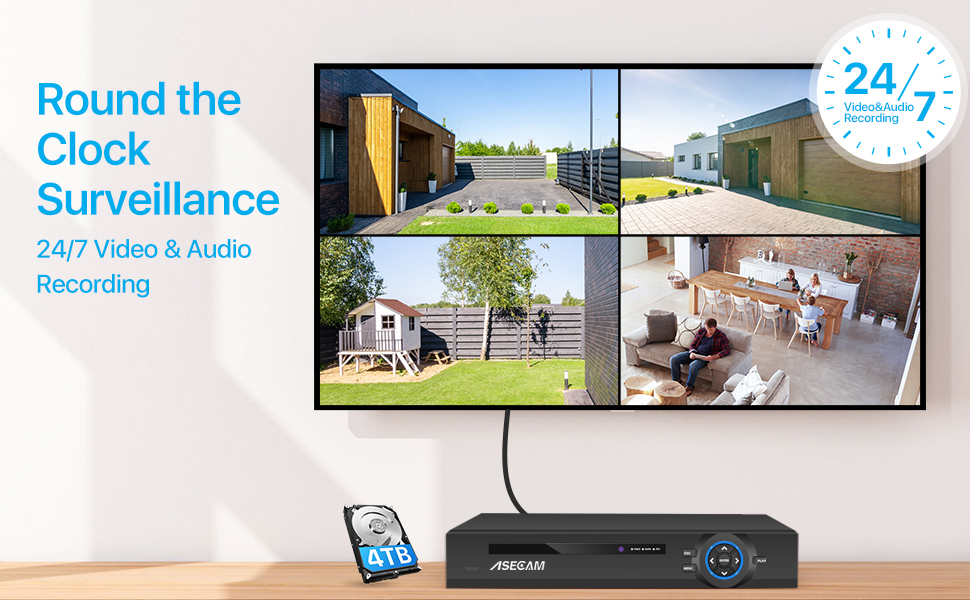 Super 8MP POE NVR Video Record - Home Security Camera review and price