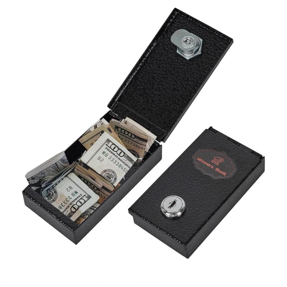 Metal Cash Box Portable Metal  - Home Security Key Box review and price
