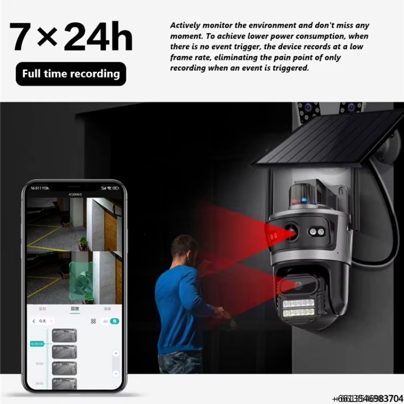 ENSTER 2K AOV 24h Recording Ou - Home Security Cameras Wireless review and price