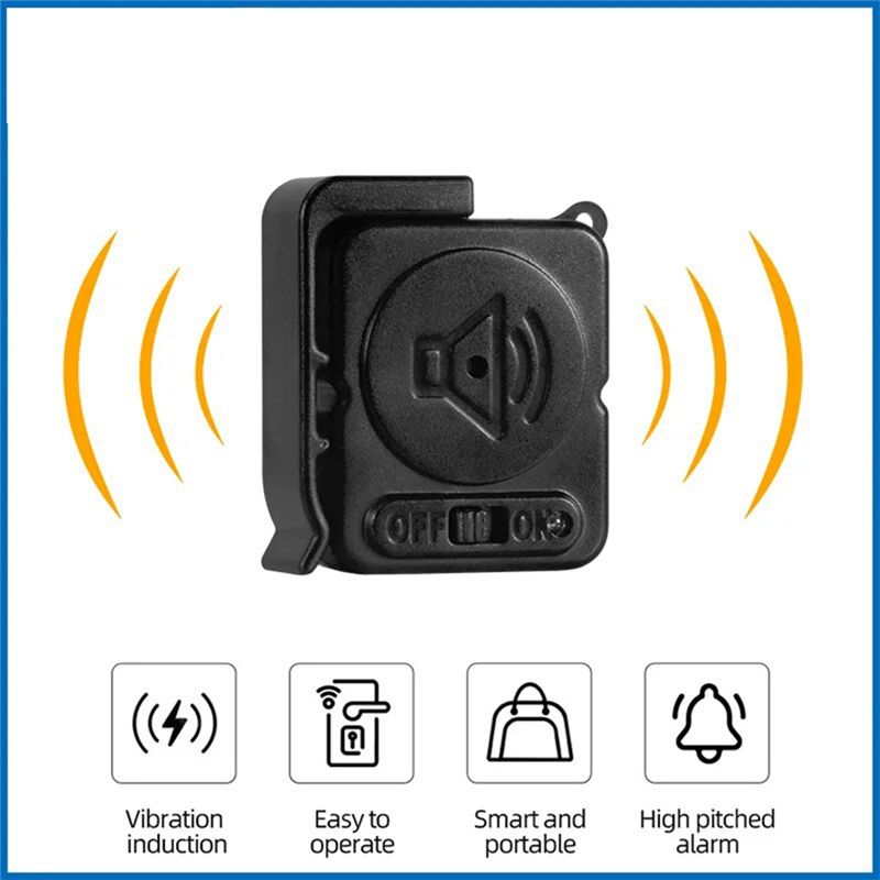 FULL-Vibration Alarm Sensors 1 - Home Security For Doors review and price