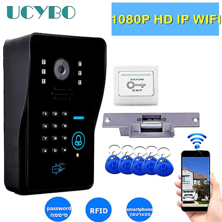IP wifi video doorbell camera  - Home Security Lock System review and price