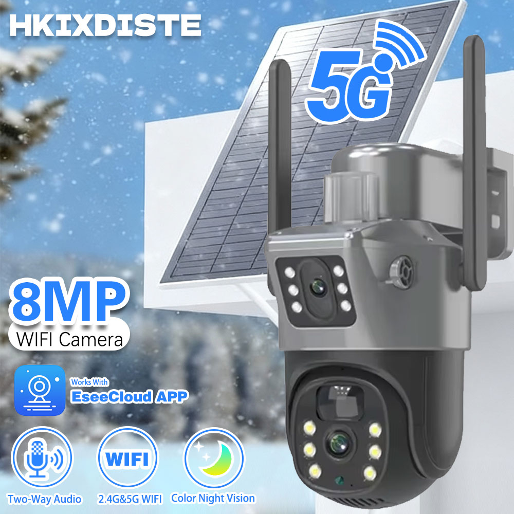 Eseecloud 8MP Outdoor Solar PT - Home Security Technician review and price