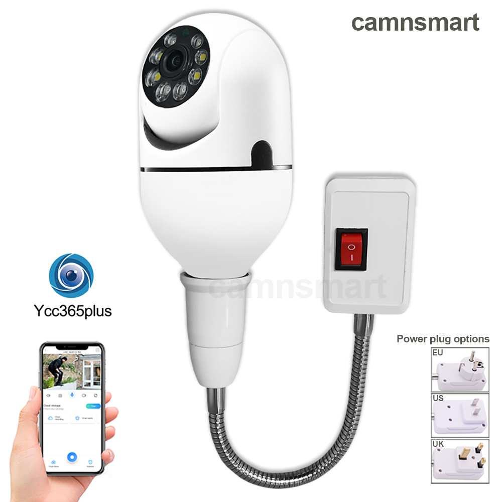3MP Mini Camera Wifi E27 Bulb  - Home Security Cameras Uk review and price