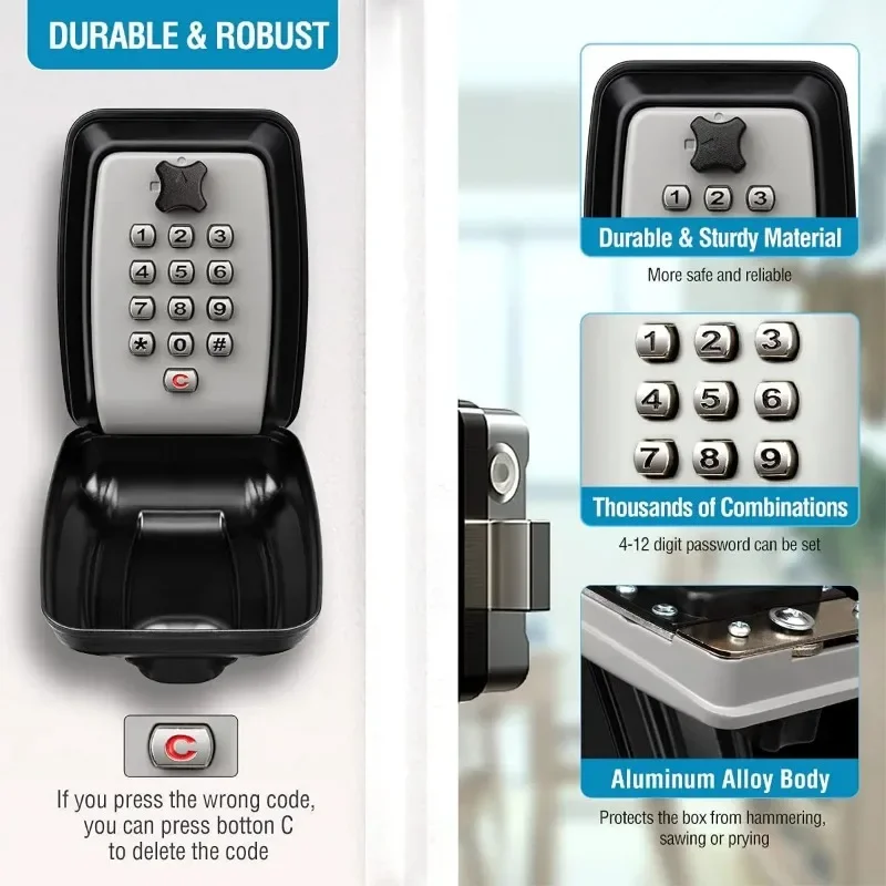 Password Key Lock Box Waterpro - Home Security Key Box review and price
