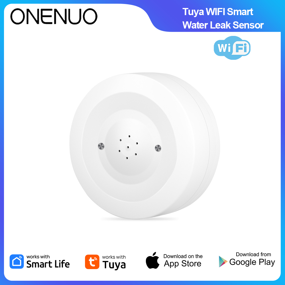 ONENUO WiFi Tuya Water Leak Se - Home Security Monitoring review and price