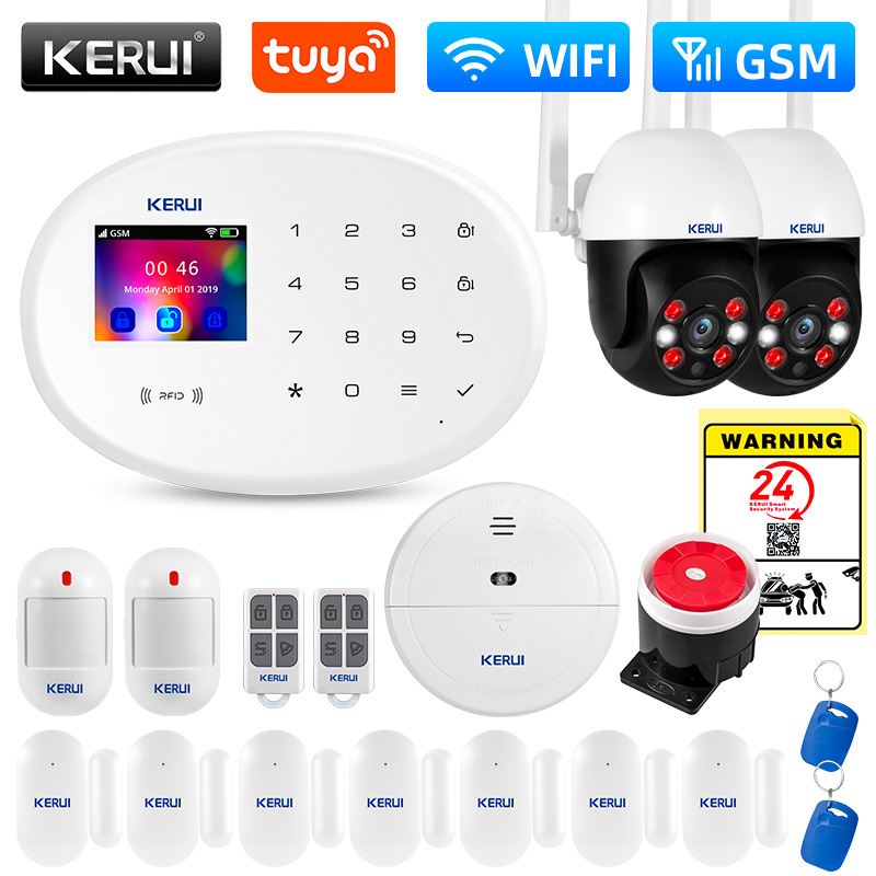 KERUI W202 WIFI GSM Alarm Syst - Home Security Technician review and price
