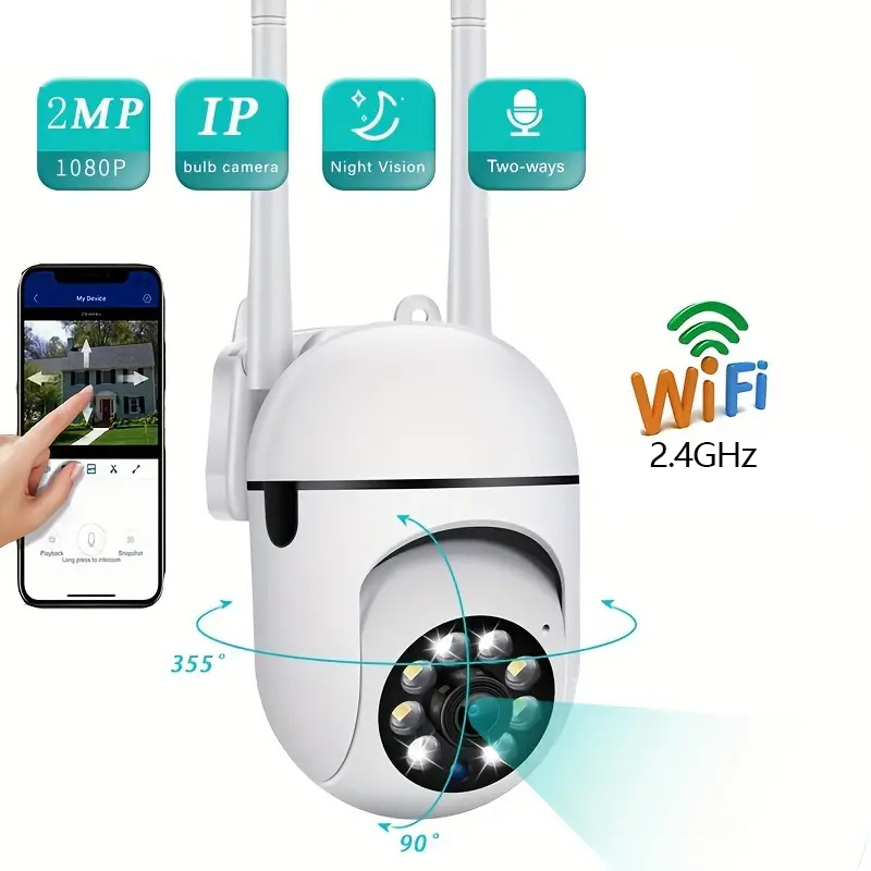 3MP 2.4G WiFi Camera Home PTZ  - Home Security Premium Eset review and price