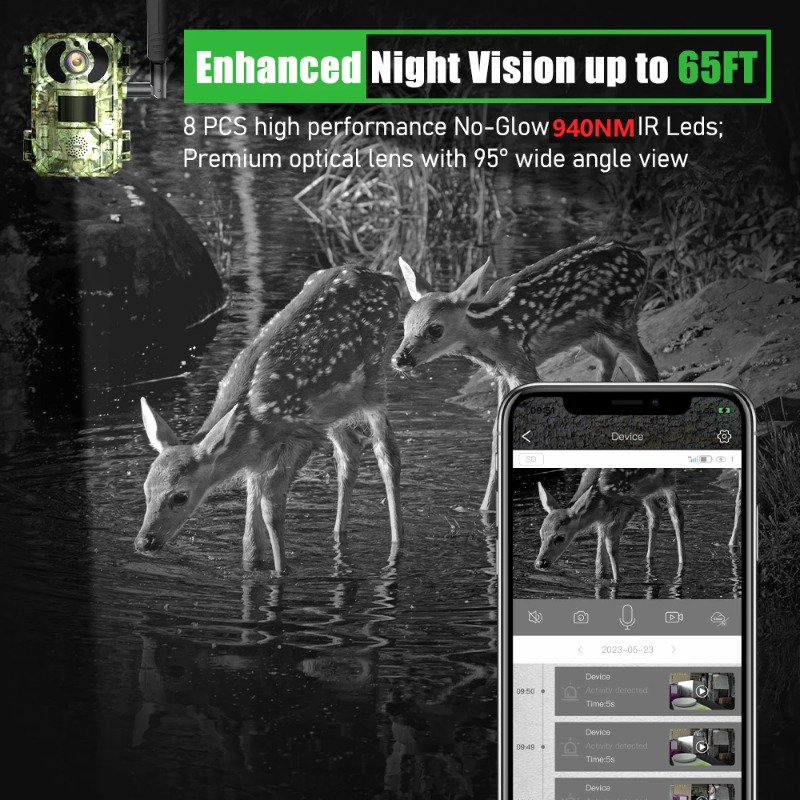 4G Sim Solar Trail Game 940nm  - Home Security Game review and price