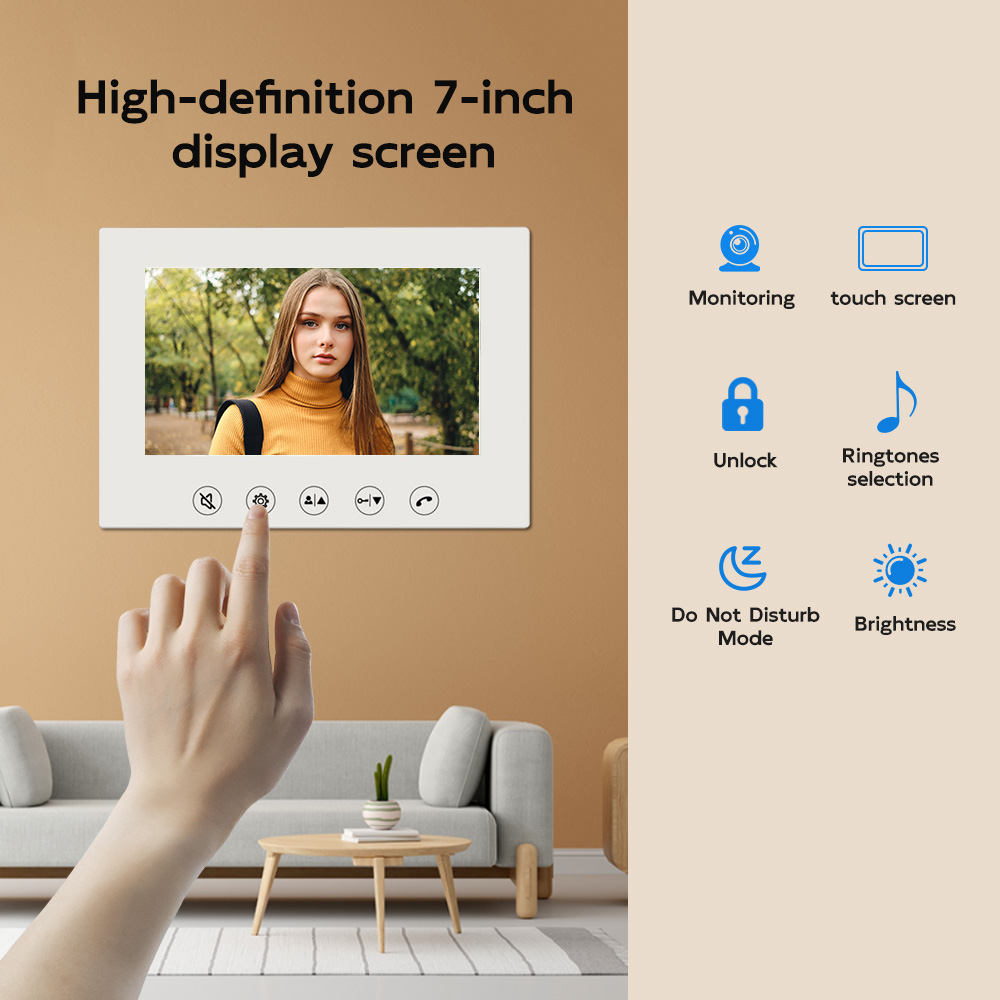 HD Video Intercom Doorbell Rai - Home Security Cameras Uk review and price