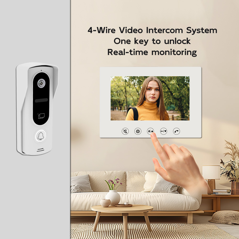 HD Video Intercom Doorbell Rai - Home Security Cameras Uk review and price