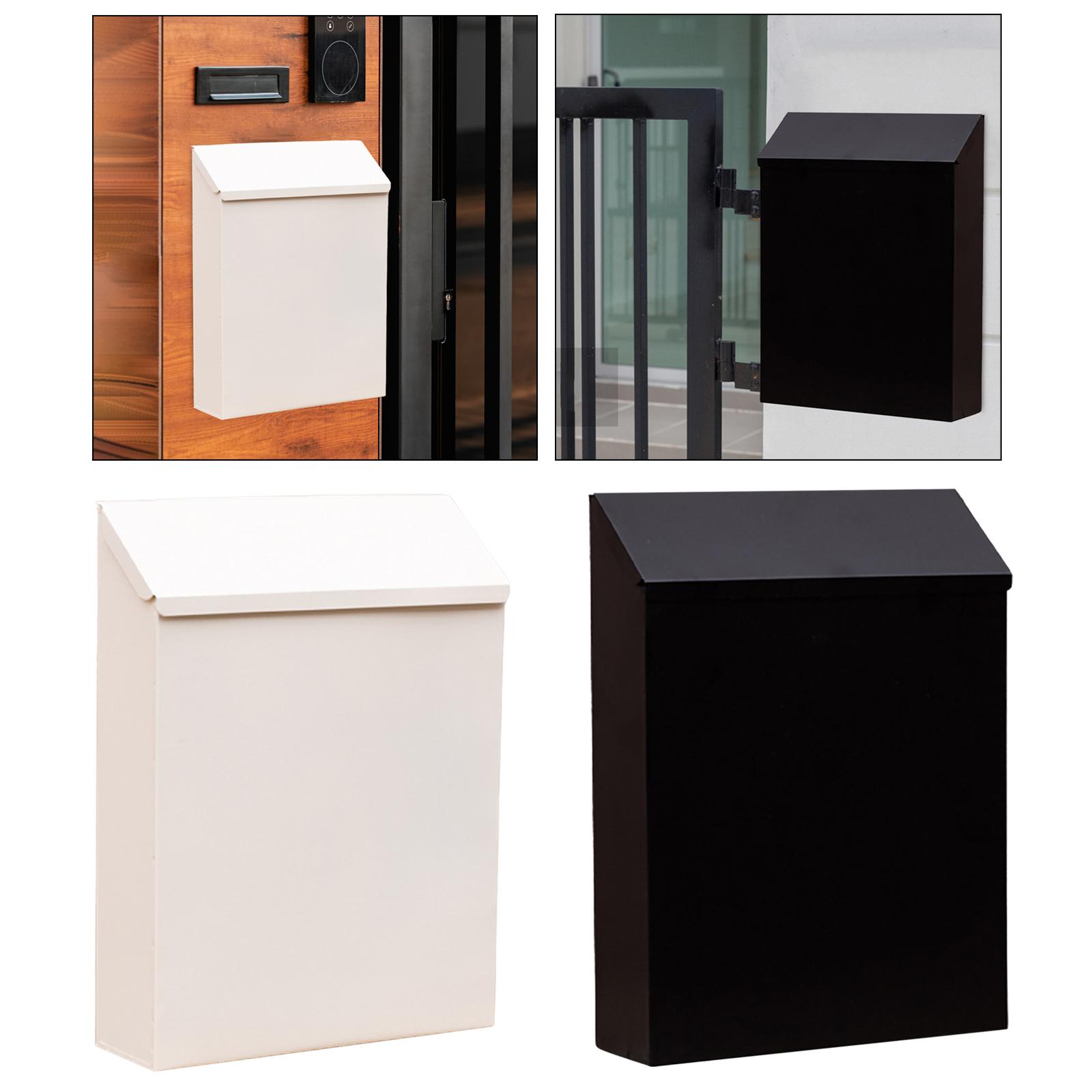 Secure Wall Mounted Mailbox wi - Home Security Key Box review and price