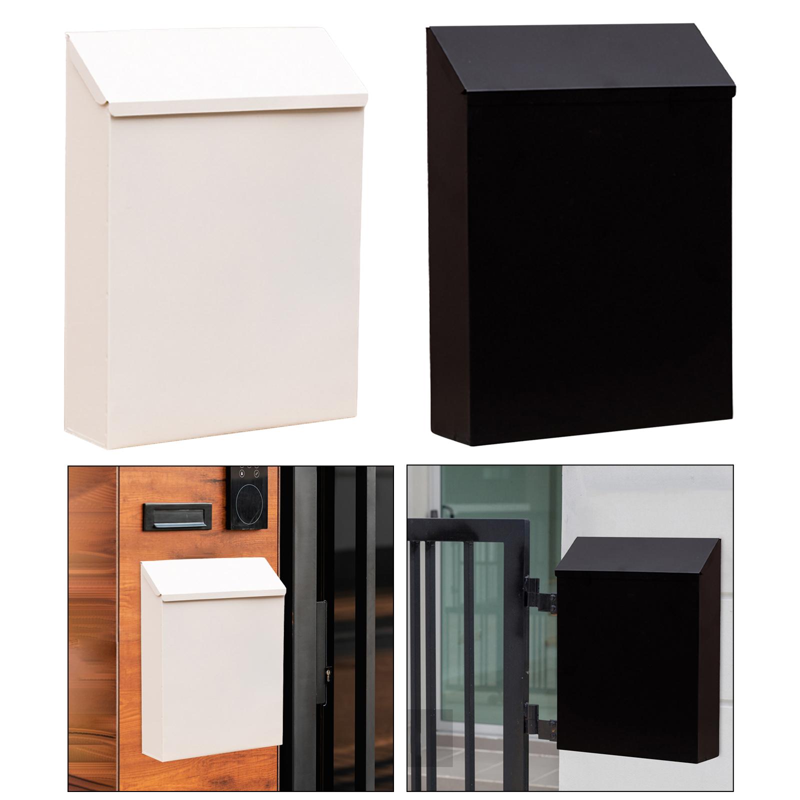 Secure Wall Mounted Mailbox wi - Home Security Key Box review and price