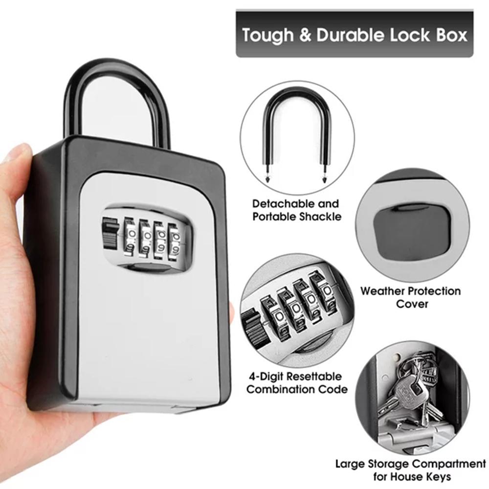 Wall-Mounted Key Storage Box P - Home Security Key Box review and price