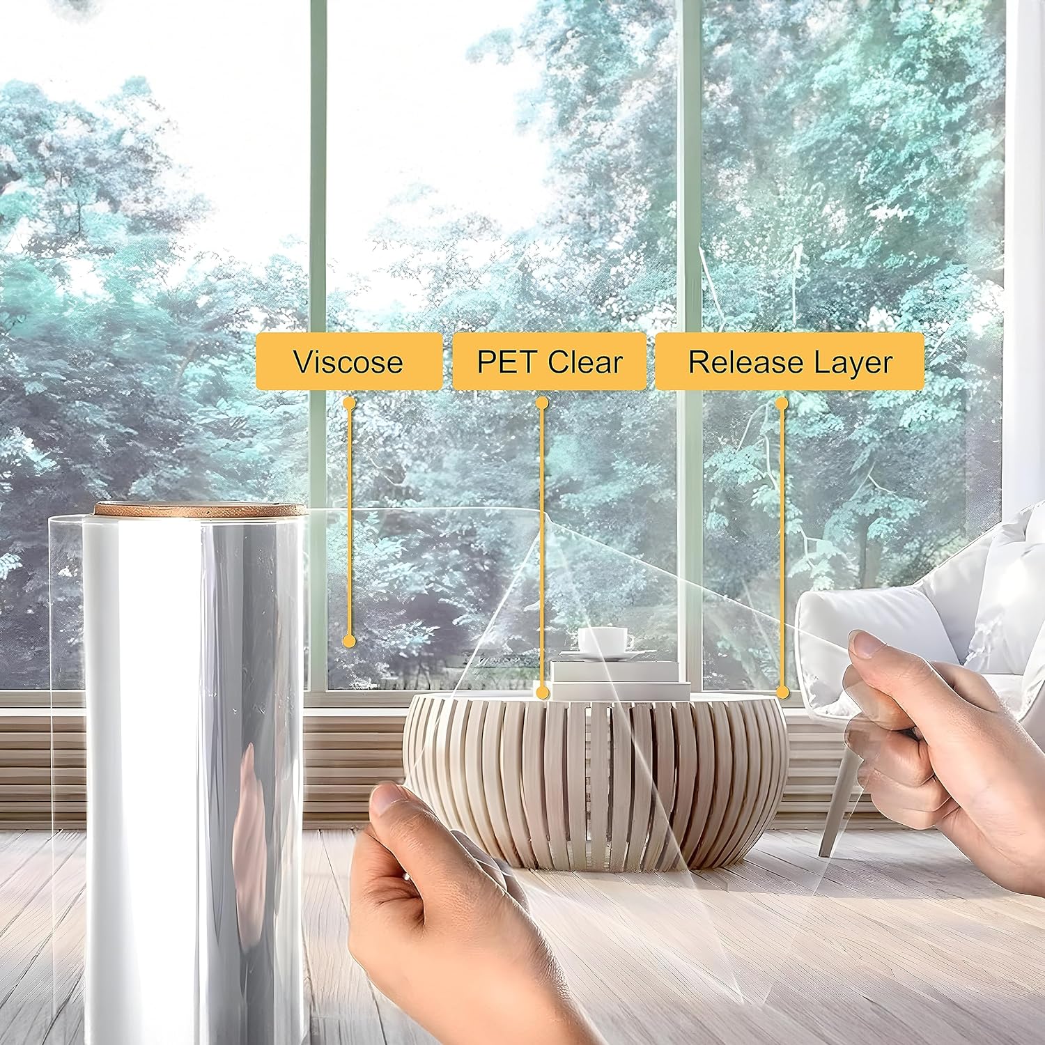 Clear Security and Safety Wind - Home Security Film For Windows review and price