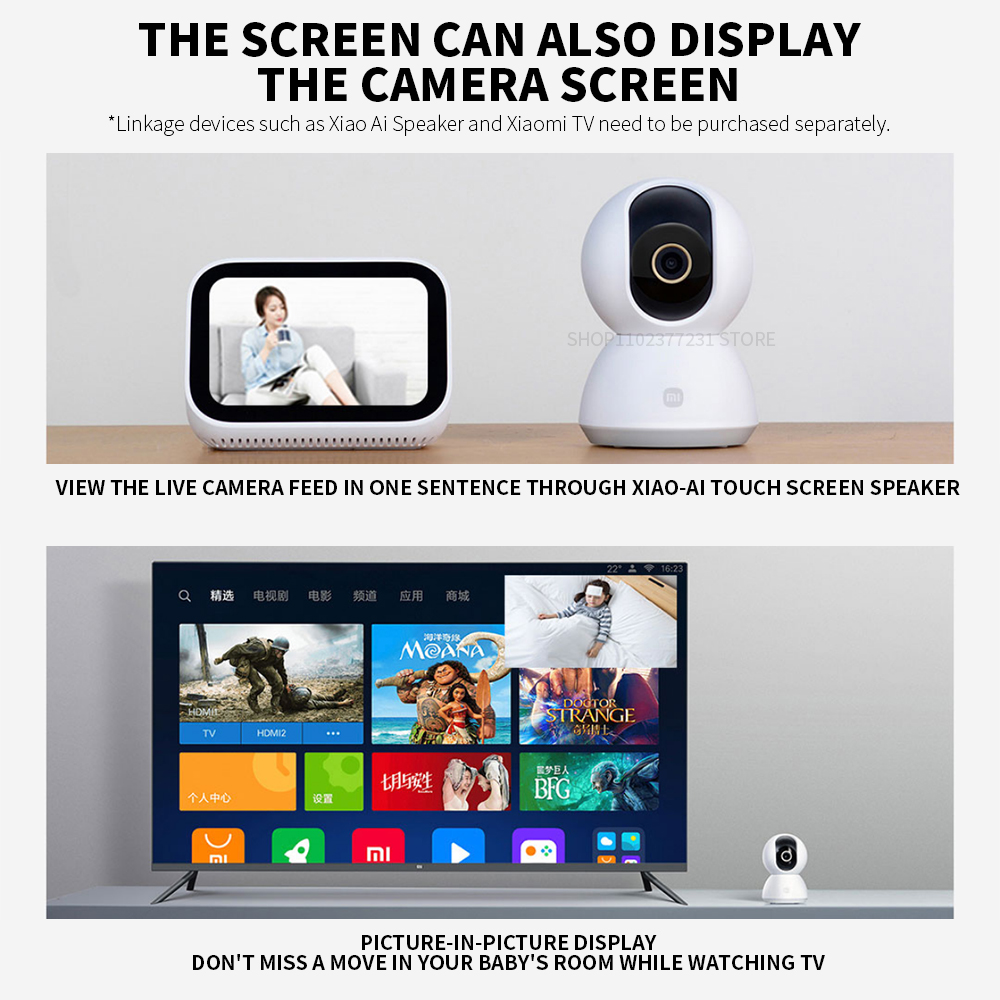 Xiaomi Smart Home Security Cam - Home Security Camera Xiaomi Mi 360 review and price