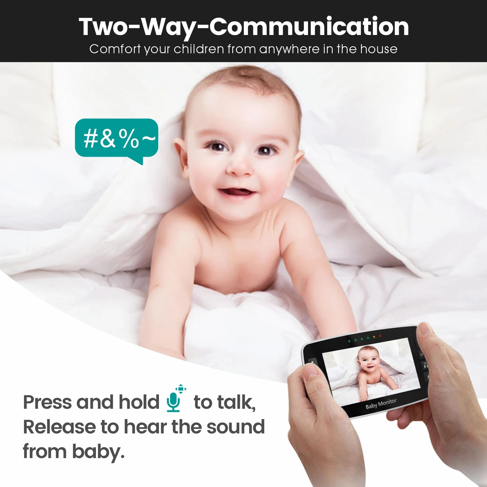 SM43A Baby Monitor Security Ni - Home Security Cameras Uk review and price