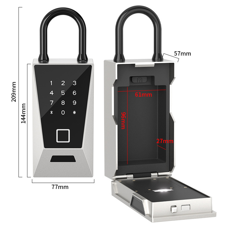 Smart Password Fingerprint IC  - Home Security Key Box review and price