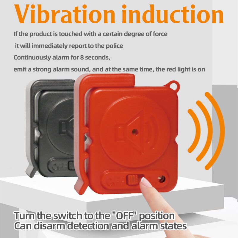 KERUI Wireless Vibration Alarm - Home Security For Doors review and price