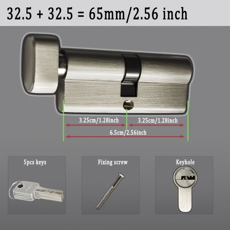 1Pc European Standard All-Copp - Home Security For Doors review and price