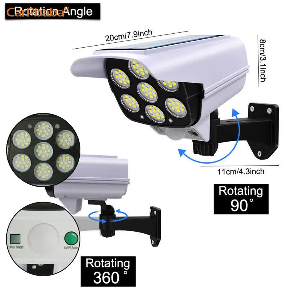 Outdoor Solar Light Motion Sen - Home Security Cameras Wireless review and price