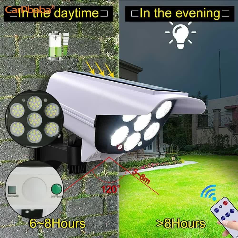 Outdoor Solar Light Motion Sen - Home Security Cameras Wireless review and price