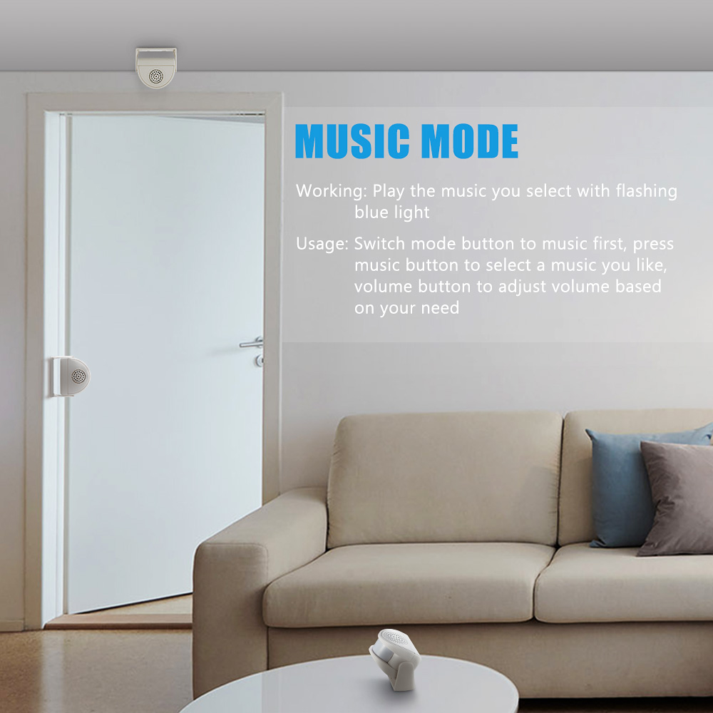 32 Songs Welcome Infrared Chim - Home Security For Doors review and price