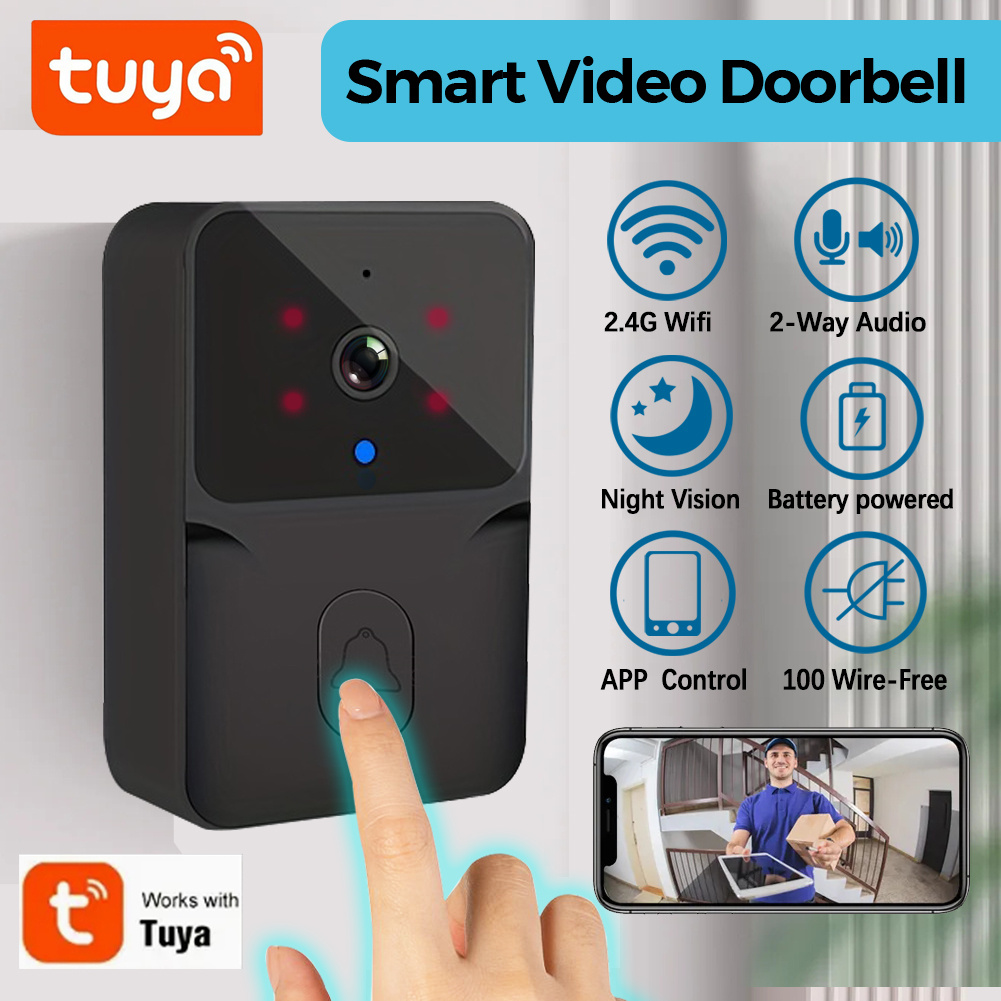 Tuya Wireless Smart Video Door - Home Security Camera Installation review and price
